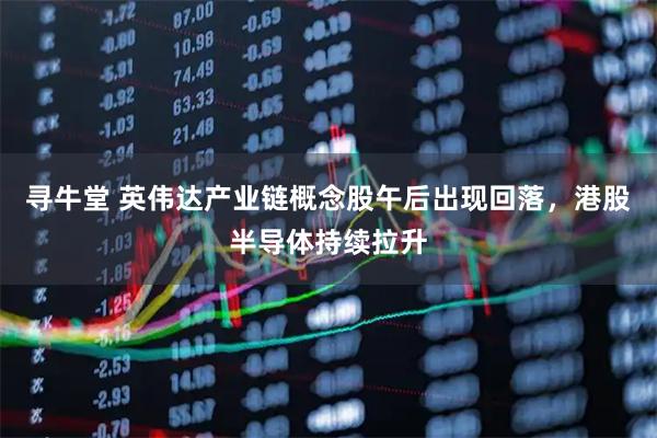 寻牛堂 英伟达产业链概念股午后出现回落，港股半导体持续拉升